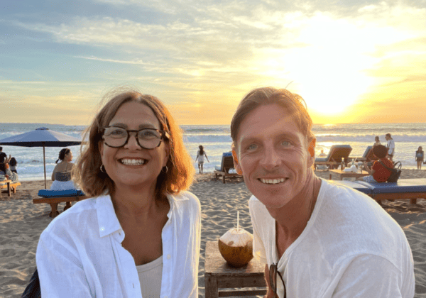 Adam and Theresa Keen in Bali