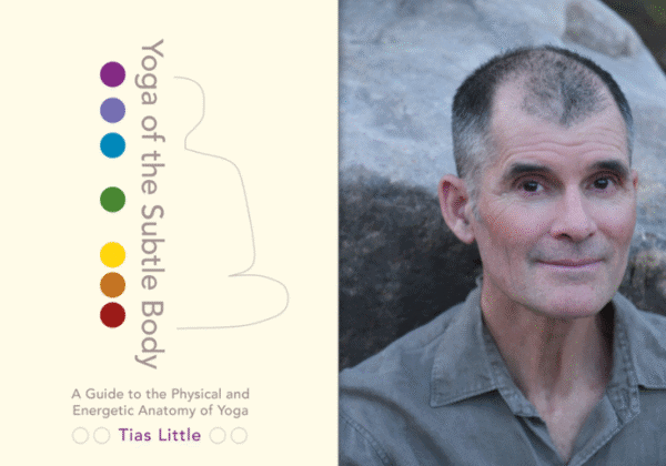 Tias Little with his book Yoga of the Subtle Body