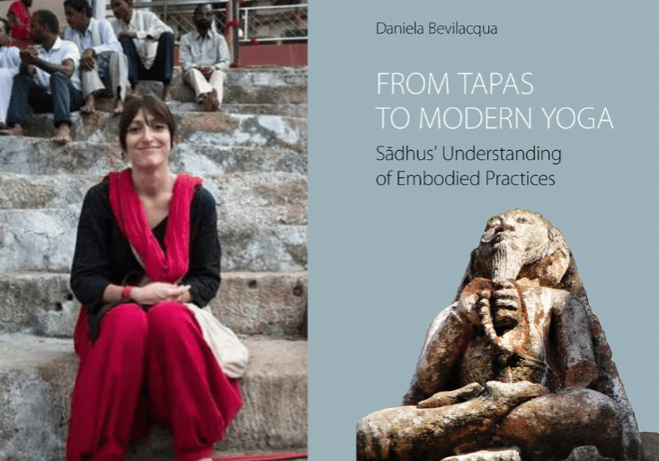 Daniela Bevilacqua in India and with her new book