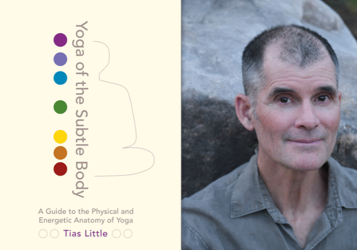 Tias Little with his book Yoga of the Subtle Body